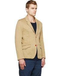 Мужской светло-коричневый пиджак от VISVIM