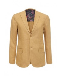 Мужской светло-коричневый пиджак от Berkytt