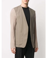 Мужской светло-коричневый пиджак от Maison Margiela