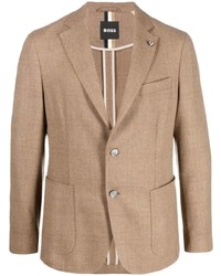 Мужской светло-коричневый пиджак от BOSS