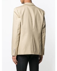 Мужской светло-коричневый пиджак от Balmain