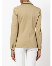 Женский светло-коричневый пиджак от Etro