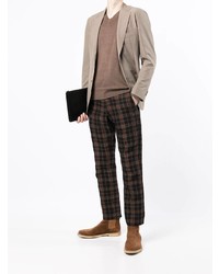 Мужской светло-коричневый пиджак от Man On The Boon.