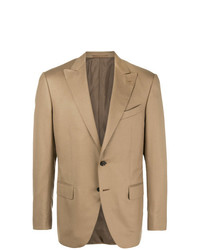 Мужской светло-коричневый пиджак от Caruso