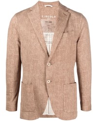 Мужской светло-коричневый пиджак от Circolo 1901