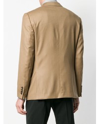 Мужской светло-коричневый пиджак от Caruso