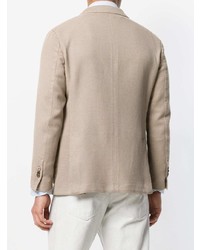 Мужской светло-коричневый пиджак от Gabriele Pasini