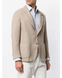 Мужской светло-коричневый пиджак от Gabriele Pasini