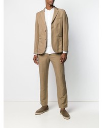 Мужской светло-коричневый пиджак от Maison Flaneur