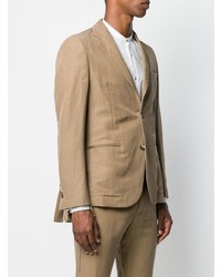 Мужской светло-коричневый пиджак от Maison Flaneur