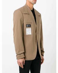 Мужской светло-коричневый пиджак от Maison Margiela