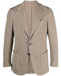 Мужской светло-коричневый пиджак от Dell'oglio