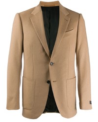 Мужской светло-коричневый пиджак от Ermenegildo Zegna