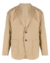 Мужской светло-коричневый пиджак от Kazuyuki Kumagai