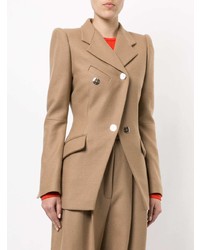 Женский светло-коричневый пиджак от Tamuna Ingorokva