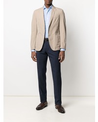 Мужской светло-коричневый пиджак от BOSS HUGO BOSS