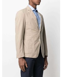 Мужской светло-коричневый пиджак от BOSS HUGO BOSS