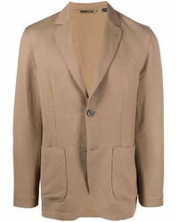Мужской светло-коричневый пиджак от Lardini
