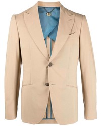 Мужской светло-коричневый пиджак от Maurizio Miri