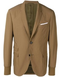 Мужской светло-коричневый пиджак от Neil Barrett