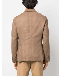Мужской светло-коричневый пиджак от BOSS
