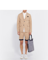 Мужской светло-коричневый пиджак от Beams
