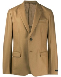 Мужской светло-коричневый пиджак от Prada