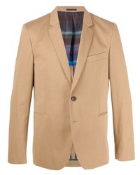 Мужской светло-коричневый пиджак от PS Paul Smith