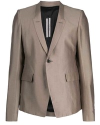 Мужской светло-коричневый пиджак от Rick Owens