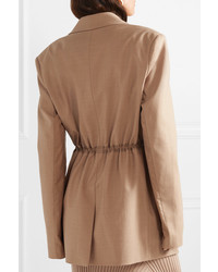 Женский светло-коричневый пиджак от Tibi