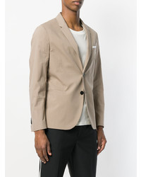 Мужской светло-коричневый пиджак от Neil Barrett