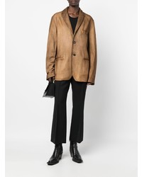 Мужской светло-коричневый пиджак от Avant Toi