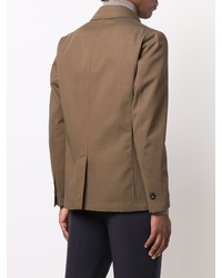 Мужской светло-коричневый пиджак от Dell'oglio