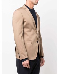 Мужской светло-коричневый пиджак от Tonello