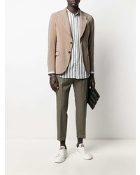 Мужской светло-коричневый пиджак от Manuel Ritz