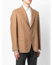 Мужской светло-коричневый пиджак от Brioni