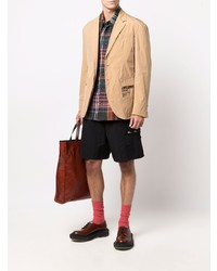 Мужской светло-коричневый пиджак от DSQUARED2