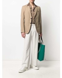 Мужской светло-коричневый пиджак от Lanvin