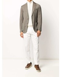 Мужской светло-коричневый пиджак от Dell'oglio