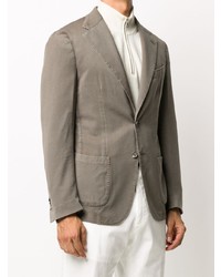 Мужской светло-коричневый пиджак от Dell'oglio