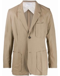 Мужской светло-коричневый пиджак от Societe Anonyme
