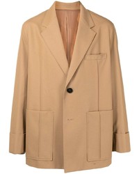 Мужской светло-коричневый пиджак от Solid Homme