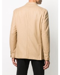 Мужской светло-коричневый пиджак от Lardini