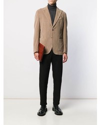 Мужской светло-коричневый пиджак от Dell'oglio