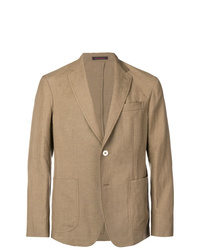 Мужской светло-коричневый пиджак от The Gigi