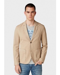 Мужской светло-коричневый пиджак от Tom Tailor Denim