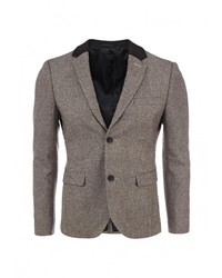 Мужской светло-коричневый пиджак от Topman
