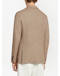 Мужской светло-коричневый пиджак от Zegna