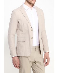 Мужской светло-коричневый пиджак от United Colors of Benetton