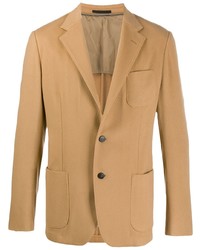 Мужской светло-коричневый пиджак от Z Zegna